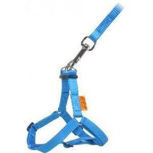 

Шлея с поводком для кошек Collar Dog Extreme нейлон 4285 Голубой