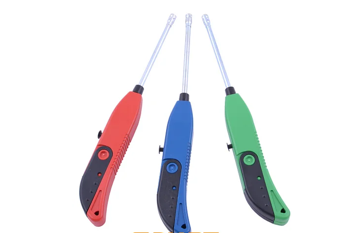 

Зажигалка на батарейках для плиты пьезо (синяя)