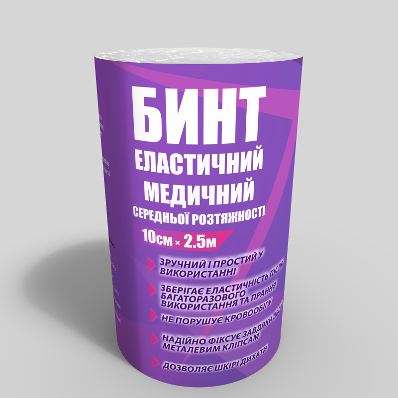 

Эластичный самофиксирующийся бинт Teta® 10 см * 2.5 м средней растяжимости