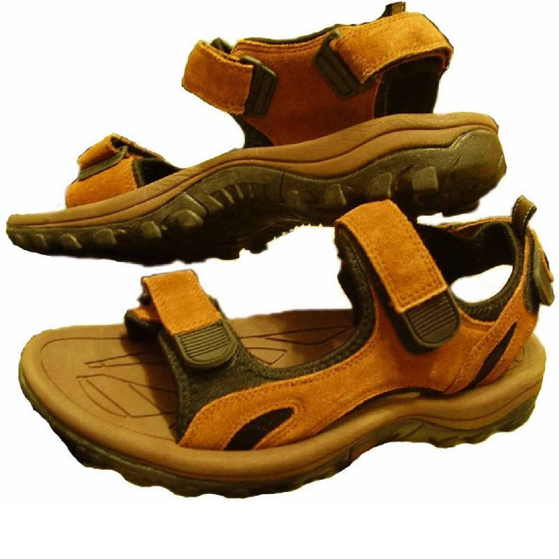 

Сандали, All terrain, коричневый, замш, оригинал Британия