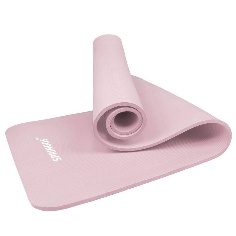 

Коврик (мат) для йоги и фитнеса Springos NBR 1 см YG0030 Pink