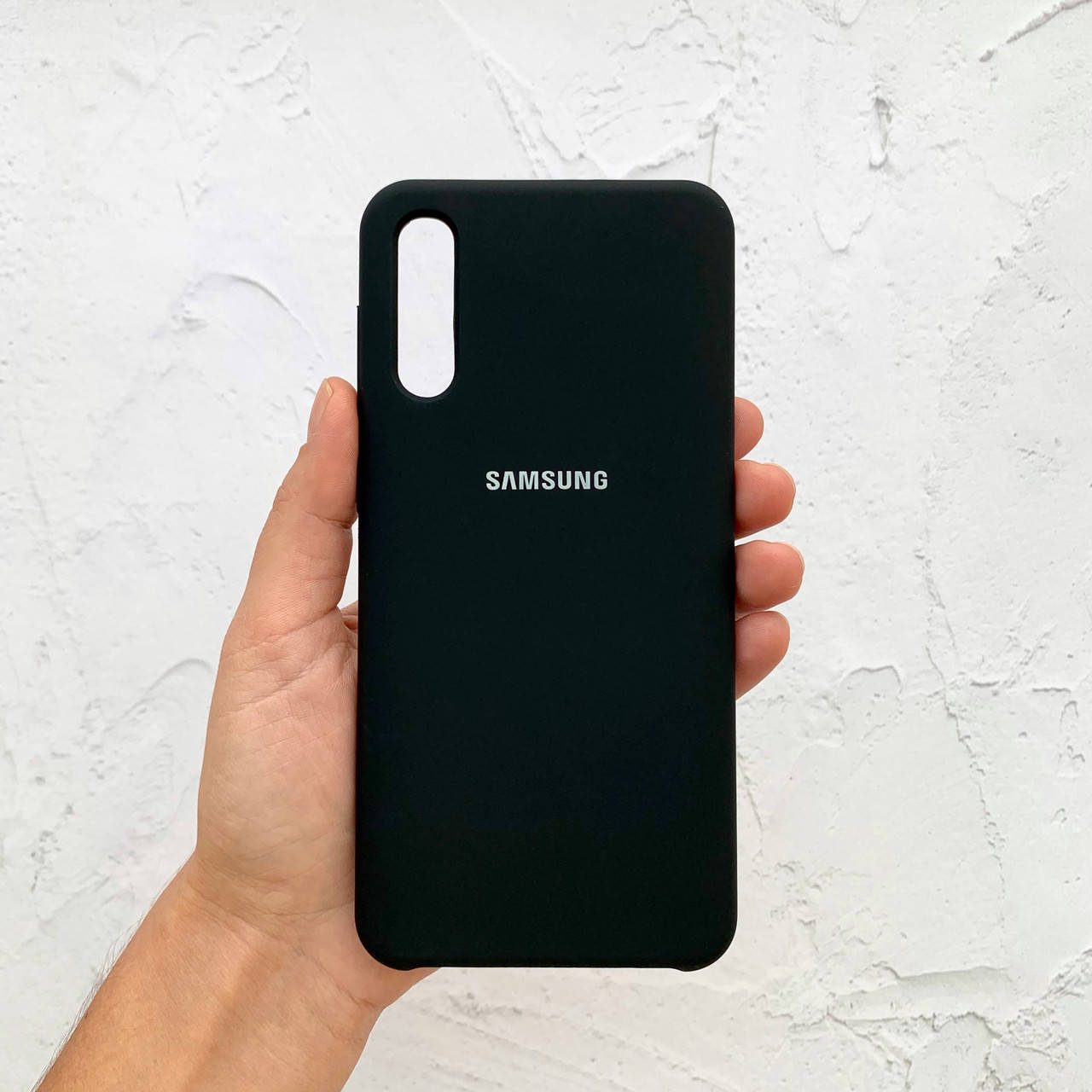 

Чехол на Samsung Galaxy A50 Silicone Case черный силиконовый / для Самсунг Гелекси А50