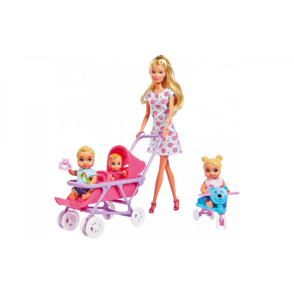 

Simba Steffi Love Игровой набор Штеффи с детьми Baby World pley set 5736350