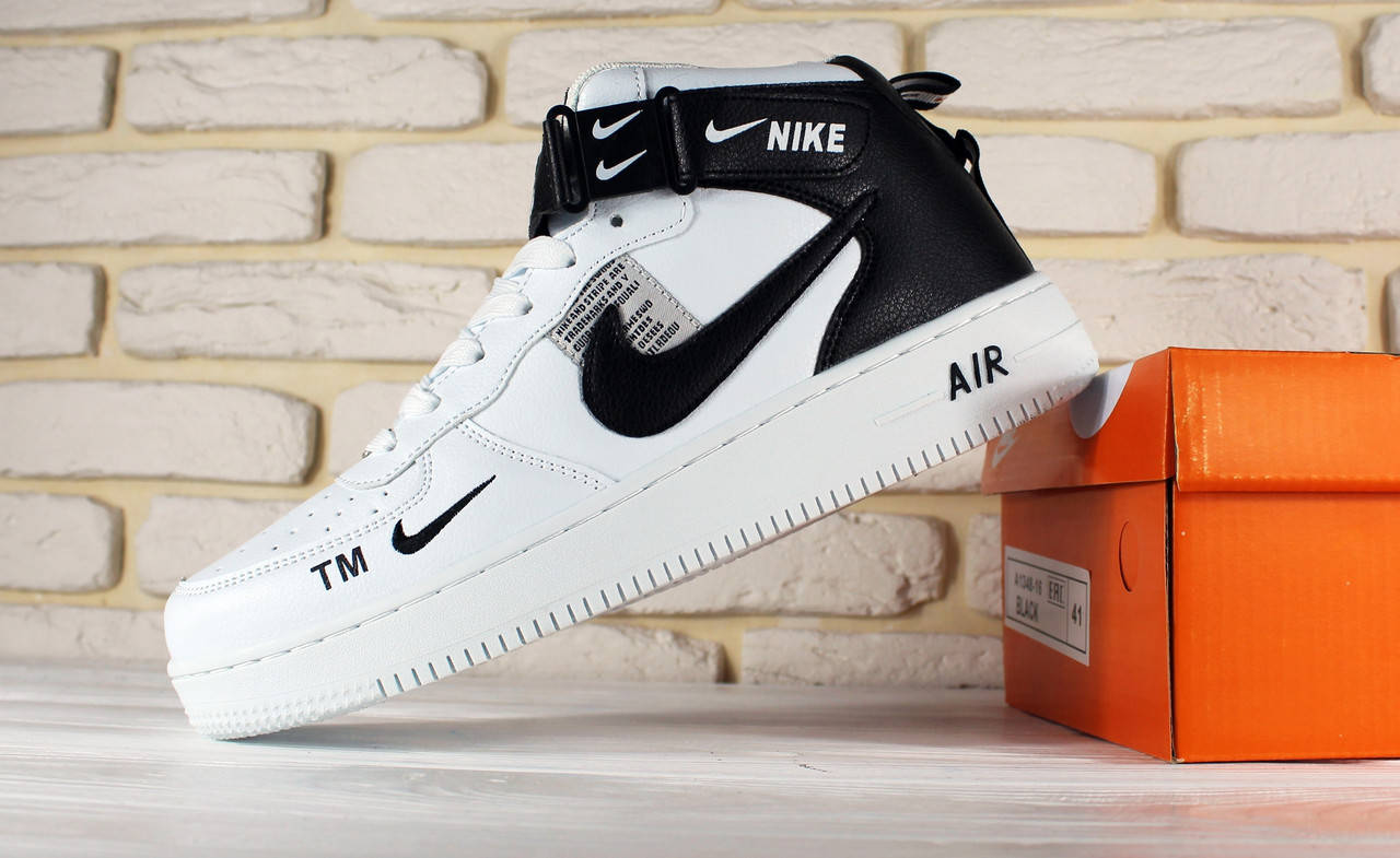 

Мужские кроссовки Nike Air Force High белые, Белый