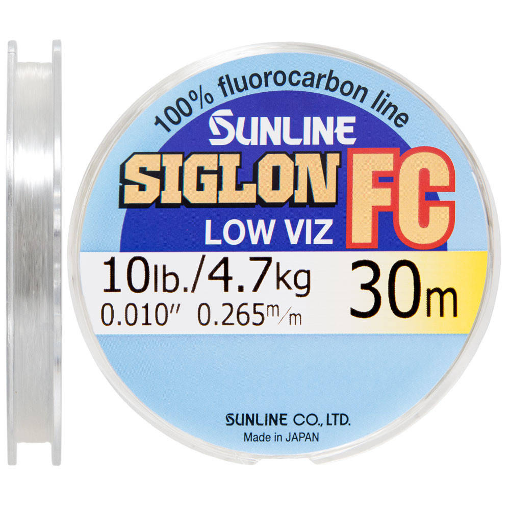 

Флюорокарбон поводковый Sunline Siglon FC 30m 0.265mm 4.7kg, Прозрачный
