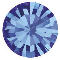 

Пришивные стразы в цапах Preciosa (Чехия) ss29 Sapphire/золото, Синий