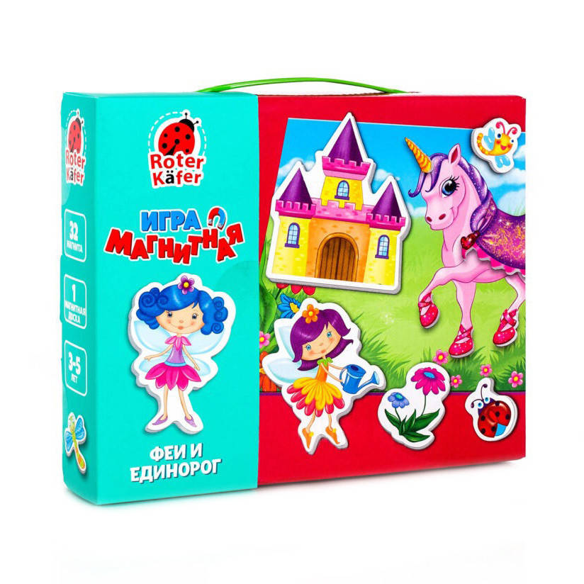 

Магнитная игра для детей "Феи и единорог" RK2060-04 от LamaToys