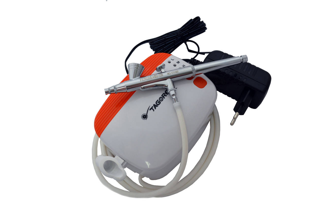 

Аэрограф для росписи ногтей TG235/TG135B-6 (0.2 mm)