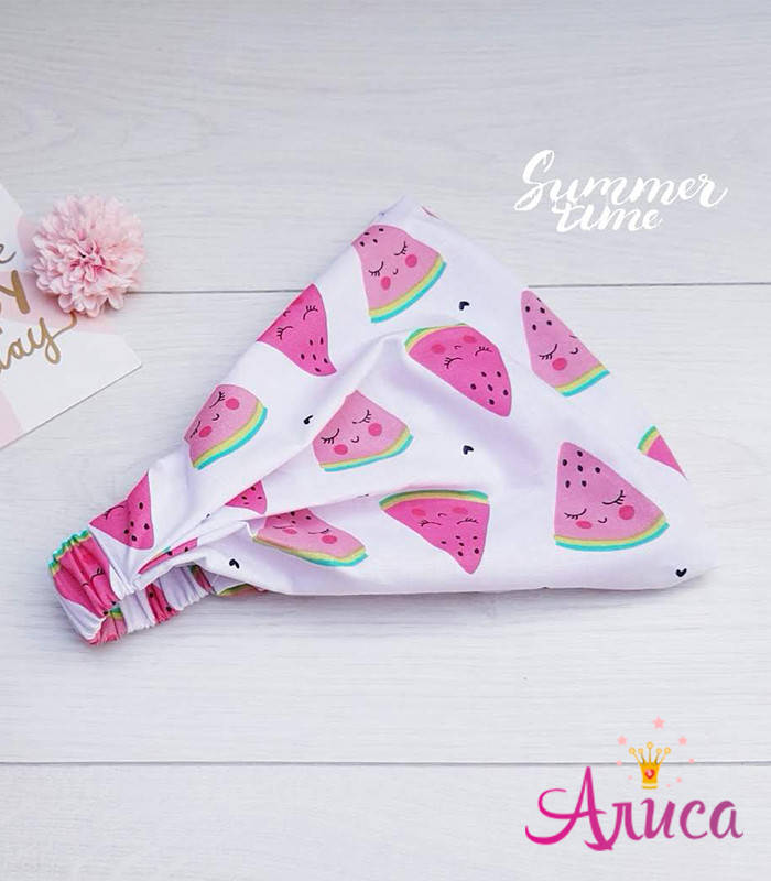 

Косынка детская хлопковая "Арбузные дольки", Разные цвета