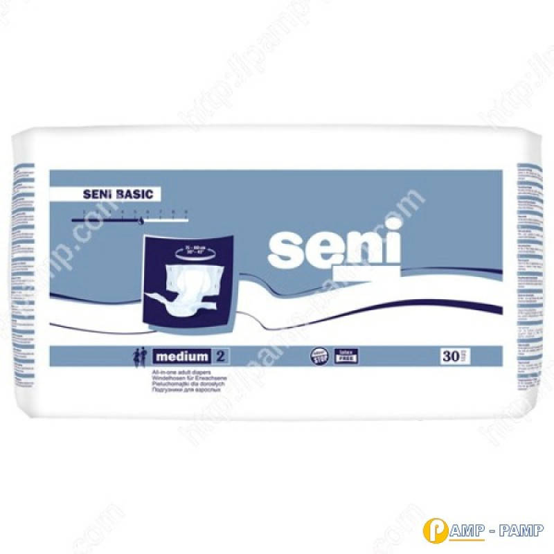 

Подгузники для взрослых Seni Basic medium 30 шт