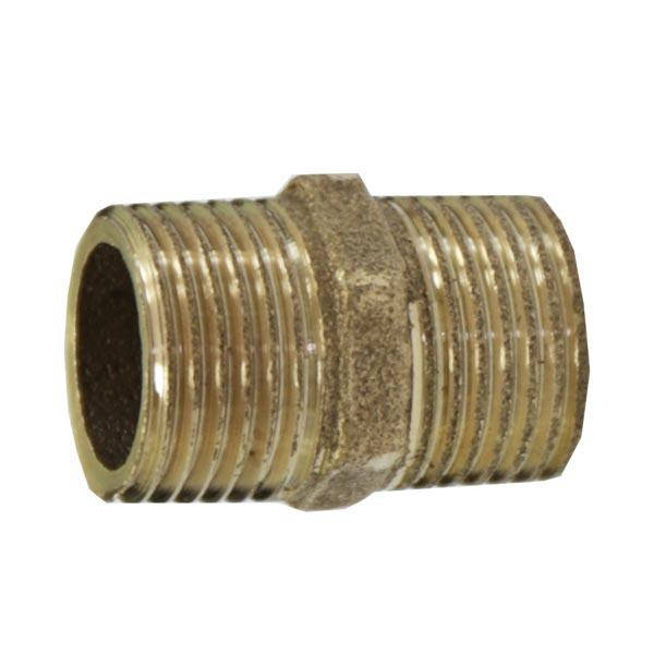 

Ниппель UKRAINE 1/2"х1/2" (удлиненный) усиленный, латунь