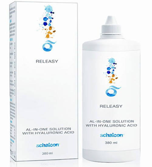 

Раствор для контактных линз "Releasy" ( 380 мл.) Schalcon, Италия