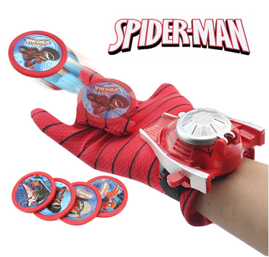 

Перчатка - оружие Человека-паука с вылетающими дисками - Spider-Man glove