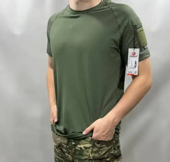 

Футболка тактическая ВСУ Combat Tactical, Оливковый