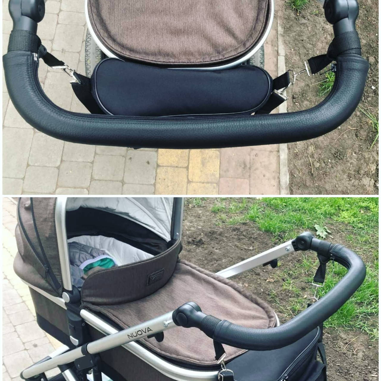

Чехол на ручки коляски Tako, Silver Cross, Teutonia, Yoyo, Mutsy, Bugaboo, Tutis Aero, Cybex Balios, Priam