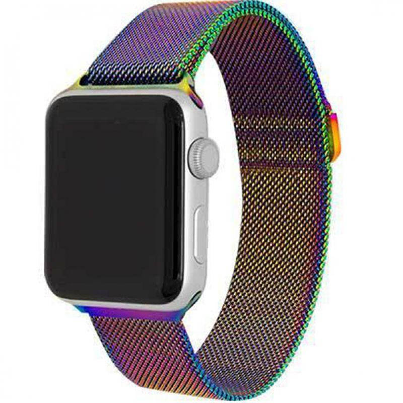 

Браслет Apple для смарт-часов Apple Watch Milanese Loop 38/40/42/44 Хамелеон