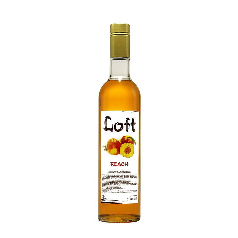 

Сироп-топпинг ТМ "Loft" к кофе и десертам со вкусом "Персик" 0,7 л