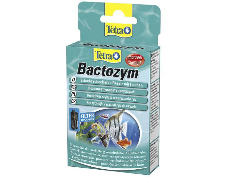 

Стимулятор биологической активности Кондиционер с культурой бактерий Tetra Bactozym 10 капсул на 1000 л