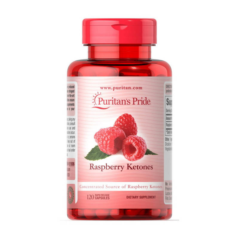 

Puritan's Pride Raspberry Ketones 100 mg 120 caps