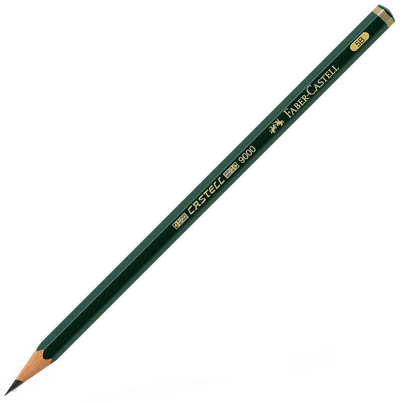 

Олівець чорнографітний FABER-CASTELL 9000 5B (6060)