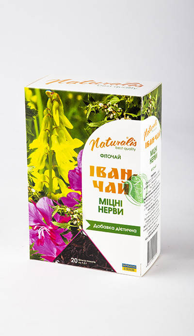 

Иван чай "Крепкие нервы" ТМ "Naturalis"