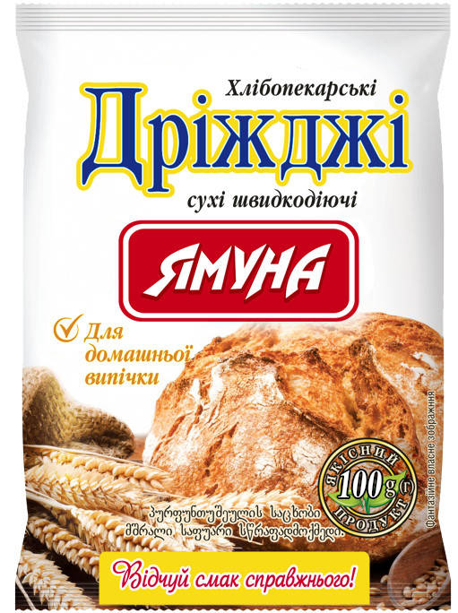 

Дріжджі хлібопекарські сухі(швидкорозчинні) 100г Ямуна (Я00011)