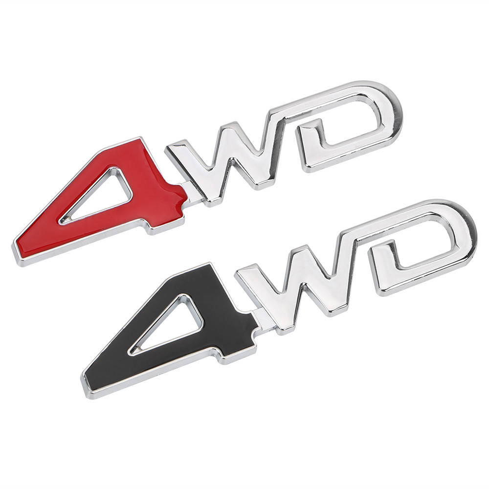 

4x4 Эмблема наклейка 4WD шильдик, Красный