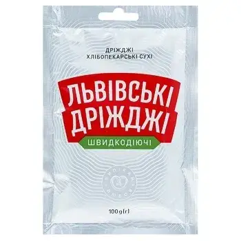 

Дрожжи сухие хлебопекарские быстродейсвующие 100г