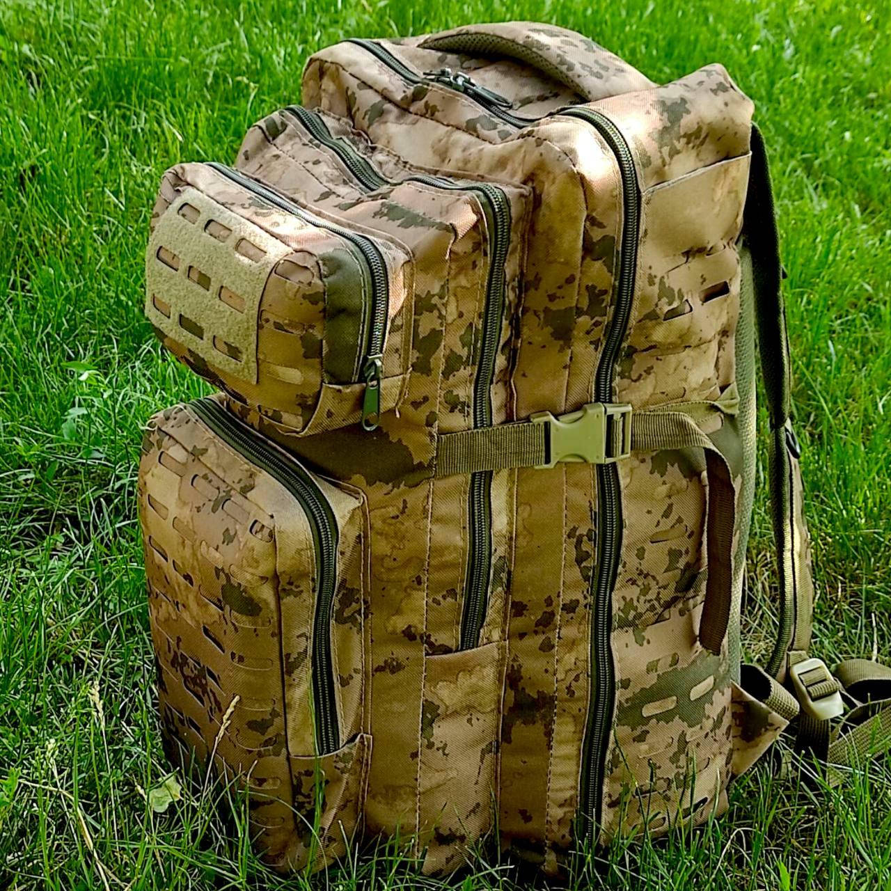 

Рюкзак тактический Accord 45л. Мультикам Cordura 1000d. ВСУ ТРО, Камуфляж