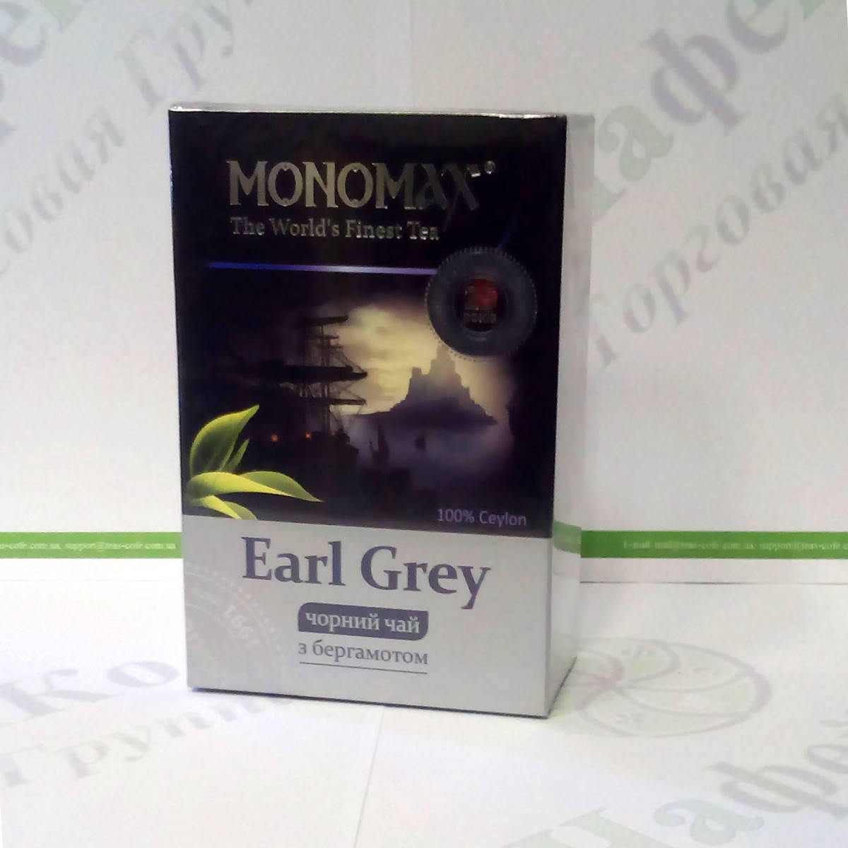 

Чай Мономах Earl Grey Эрл Грей черный 90г