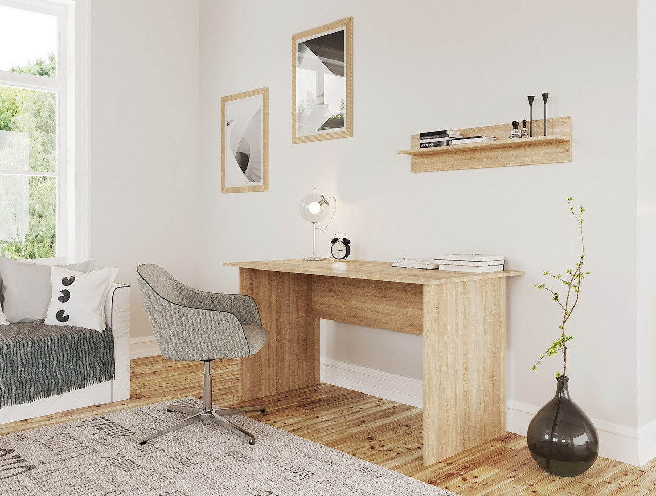 Офісний стіл Doros Т1 Дуб Cонома 140х70х75 (80339305) 3