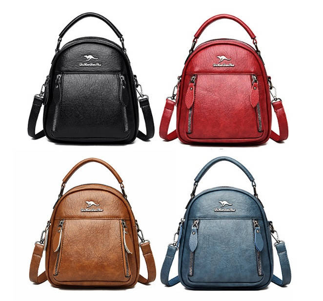 

Женский мини рюкзак сумка кенгуру эко кожа, маленький рюкзачок сумочка