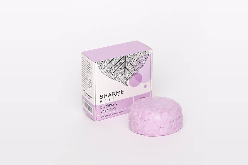 

Натуральный твердый шампунь Sharme Hair Blackberry (ежевика) (02765)