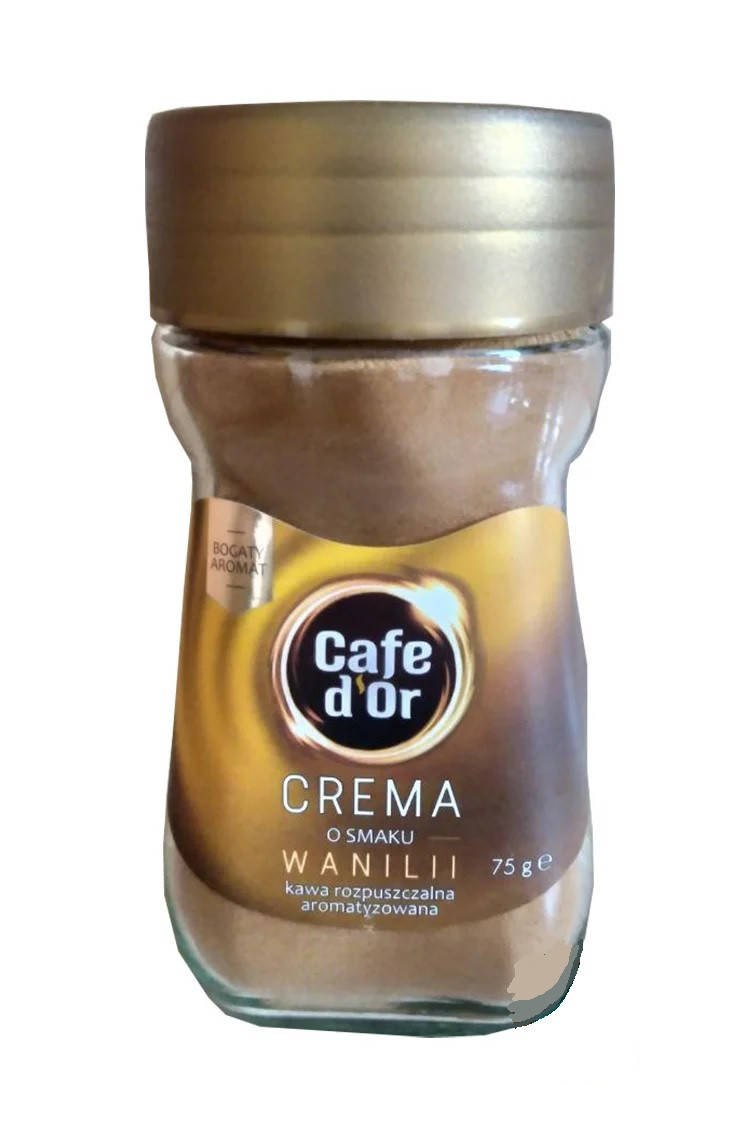 

Кофе растворимый Cafe d'Or Crema Wanilii Крема Ванильный Вкус 75 г Польша