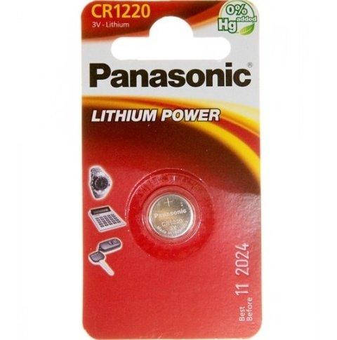

Батарейка Panasonic CR 1220 BLI 1 LITHIUM