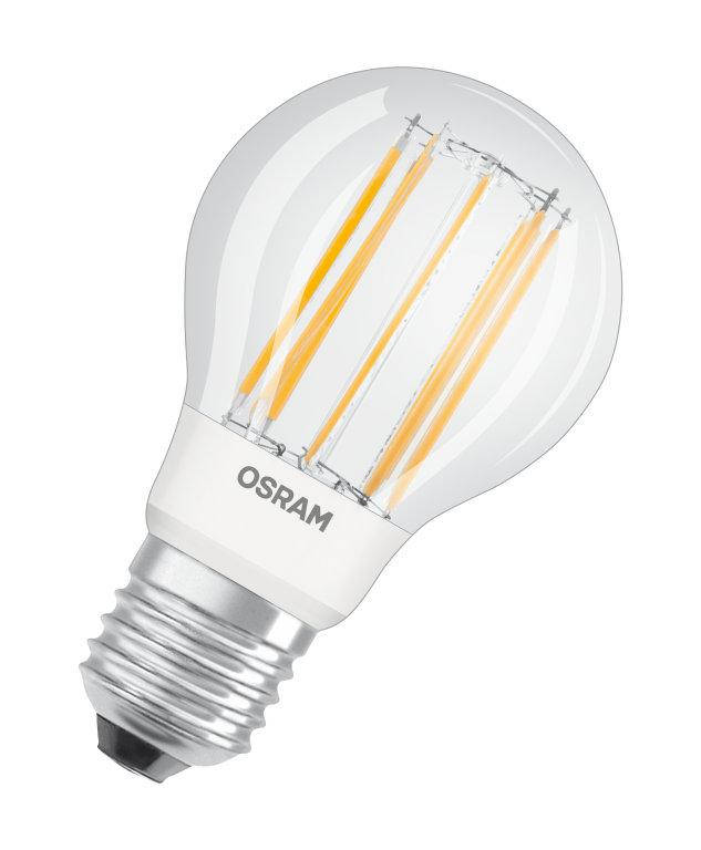 

Лампа светодиодная 12W, 230V, 1521m, 2700K, E27, DIM, филаментная Osram [4058075245907] Осрам led classic A