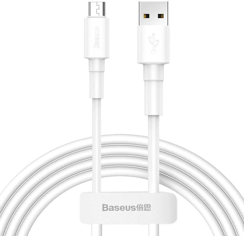 

Кабель USB Baseus Mini micro USB White (CAMSW-02), Белый