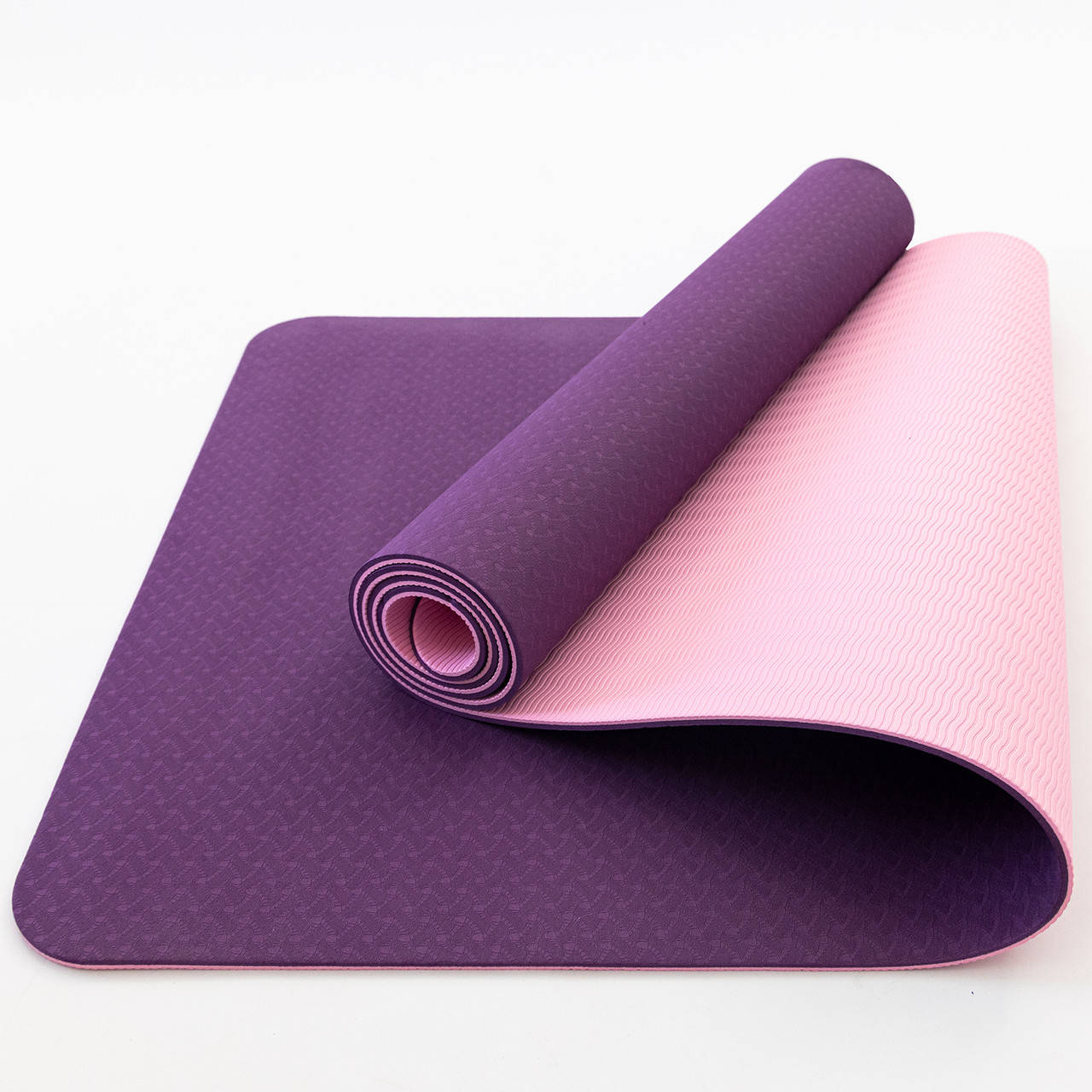 

Коврик для йоги и фитнеса TPE (йога мат, каремат спортивный) OSPORT Yoga ECO Pro 6мм (FI-0076)
