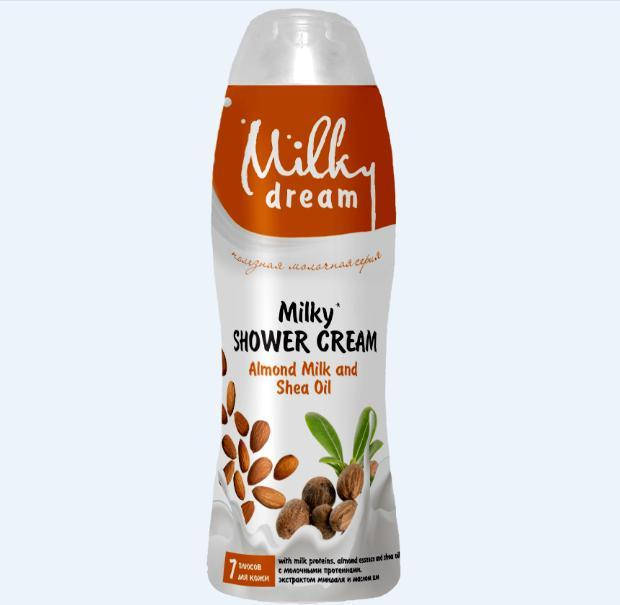 

Крем - гель для душа Milky Dream, 500 мл Миндальное молочко и масло ши