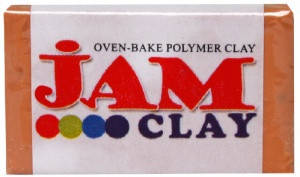 

Полимерная глина молочный шоколад 20 грамм Jam Clay, 5018801, Коричневый