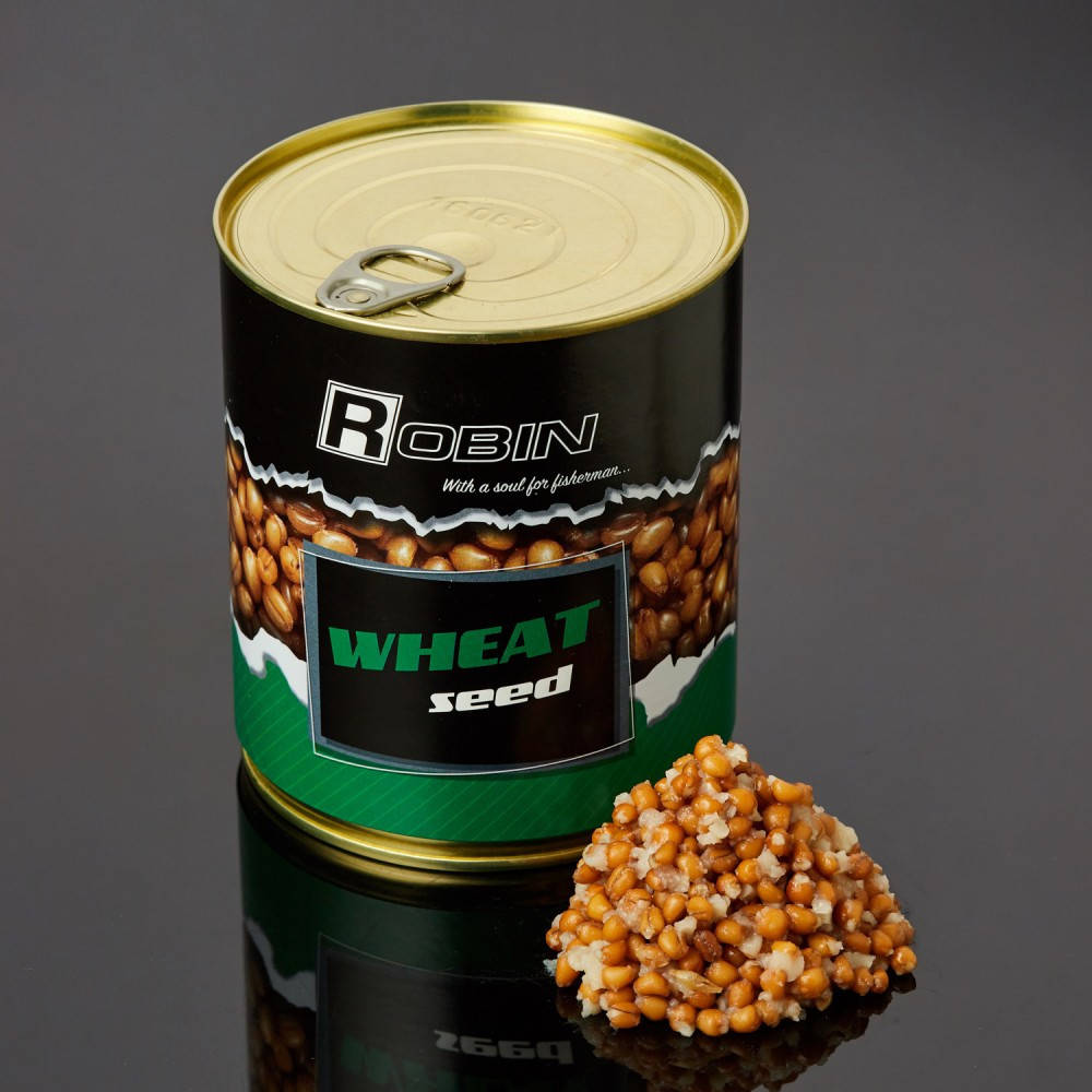 

Цельнозерновая пшеница в жестяной банке Robin Wheat Seed 900мл