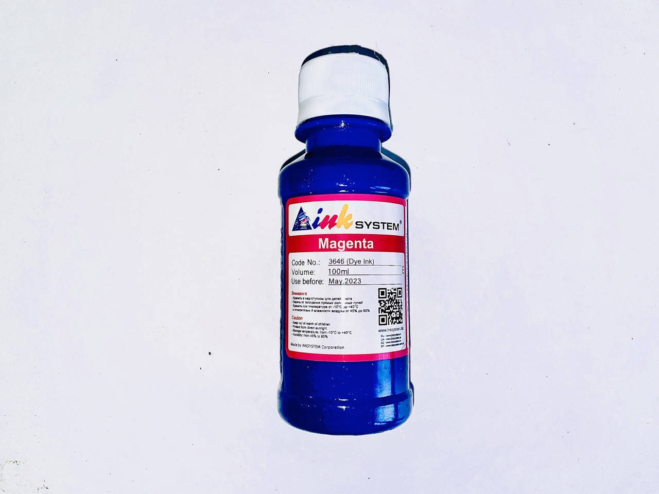 

Фоточернила INKSYSTEM Magenta 100 мл (Южная Корея)