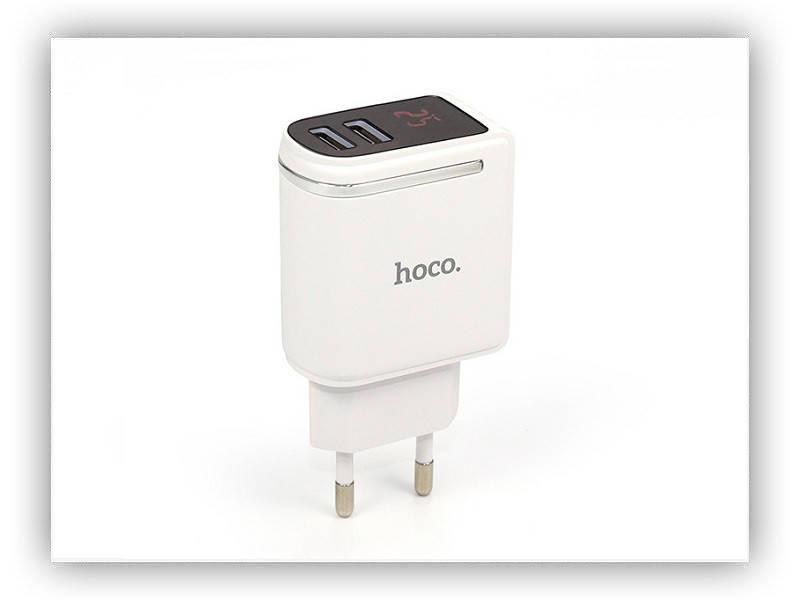 

Зарядное устройство 220В USBx2 с дисплеем Hoco C39A