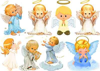 

Вафельная картинка "Ангелочки. Ангел. Ангелок. На крещение 2"