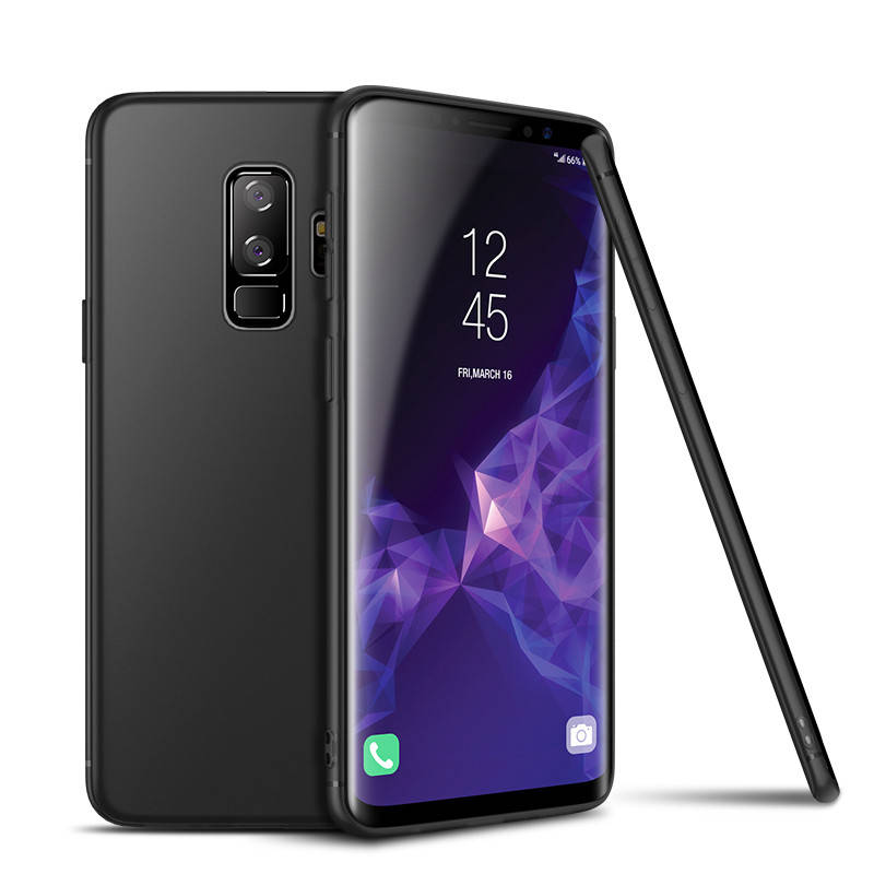 

Тонкий матовый чехол для Samsung Galaxy S9 Plus Черный