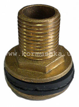 

Врезка для бака 1/2 латунная