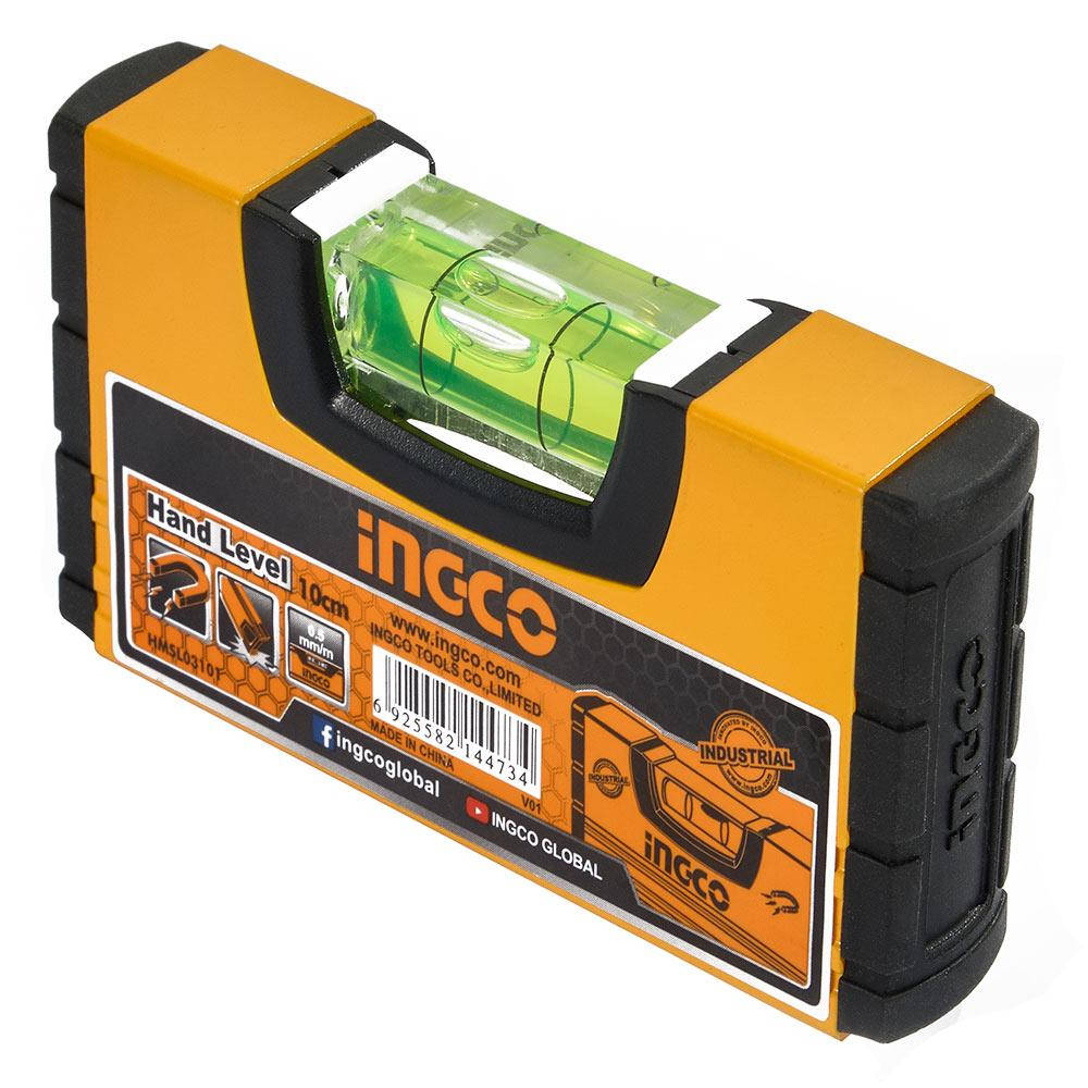 

Уровень 10 см с магнитами INGCO INDUSTRIAL HMSL03101