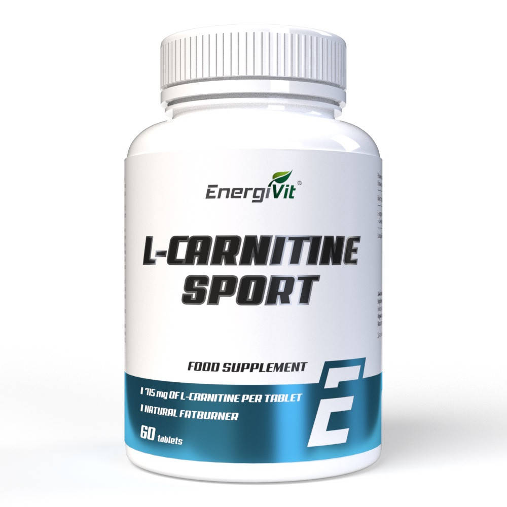

Жиросжигатель - Л - Карнитин - EnergiVit L-Carnitine Sport /60 tablets