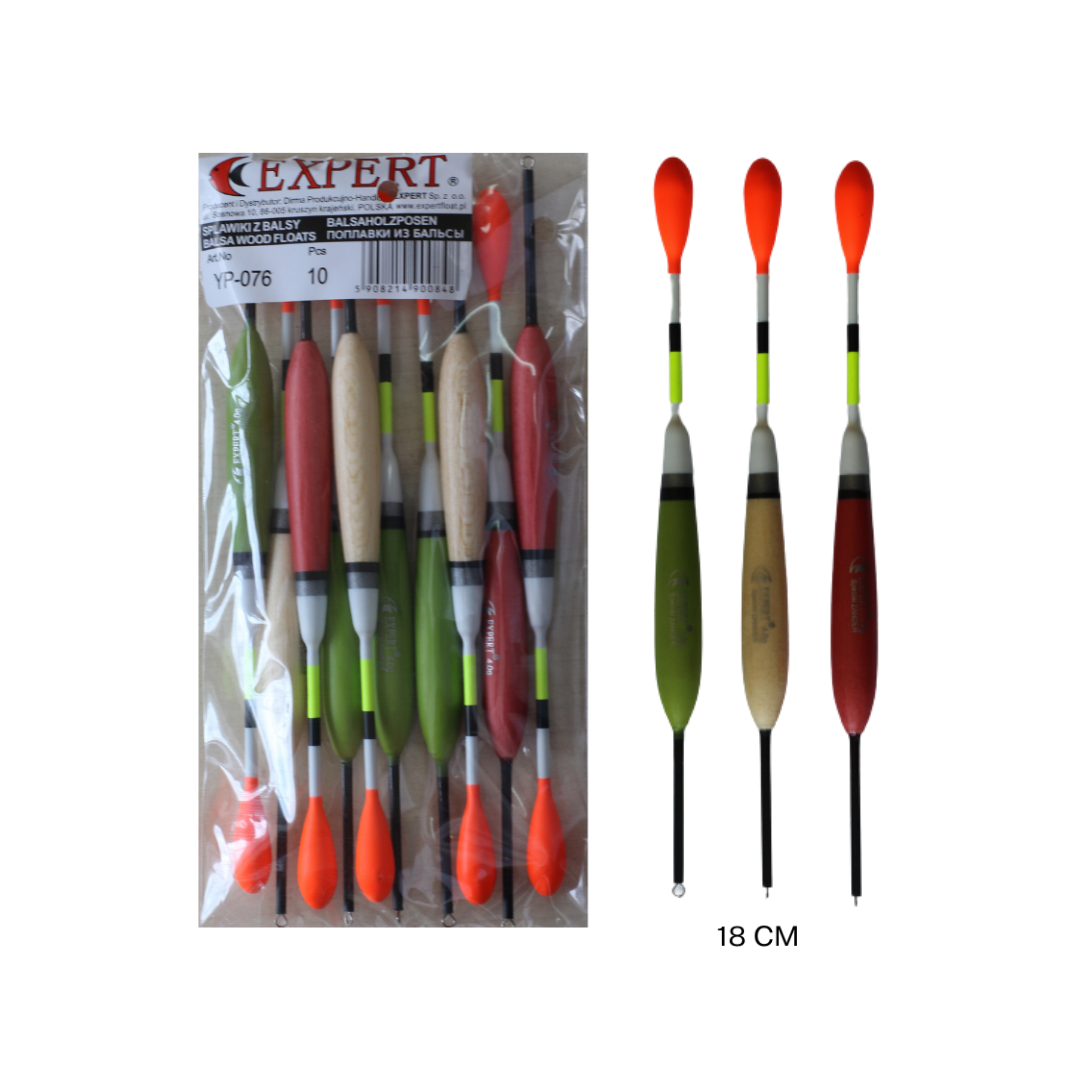 

Поплавок EXPERT Бальза YP-076 4г (10шт в уп)
