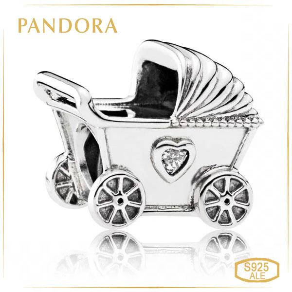 

Пандора Шарм из серебра Коляска Pandora 792102CZ